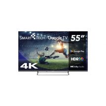 Smart-Tech 55UG02V TV 139,7 cm (55 ) 4K Ultra HD Smart TV Wifi Gris 260 cd/m²