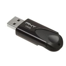 PNY Attaché 4 2.0 128GB unidad flash USB USB tipo A Negro - Nuevo