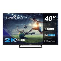 Smart-Tech 40FN01V3 TV 101,6 cm (40 ) Full HD Gris 250 cd/m²
