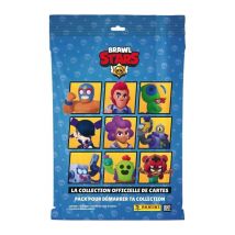 Paquete de inicio - PANINI - BRAWL STARS TC - Carpeta + 2 bolsillos - 1 tarjeta de edición limitada - 16 tarjetas - Nuevo