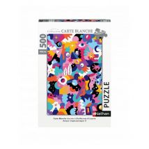 Puzzle da 500 pezzi - Amour Tropicosmique II di Guillaume & Laurie (Collezione Carte Blanche) - Nuovo