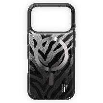iDeal of Sweden Coque MagSafe transparente limitée pour Apple iPhone 17 Pro - Zebra Mystique