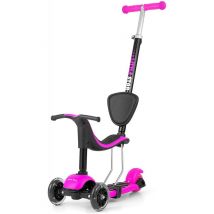 Scooter Little Star Rosa 3 en 1 para Niños - Escalable y Seguro - Nuevo