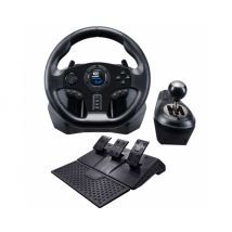 Subsonic GS850-X Negro USB Volante + Pedales PlayStation 4, Xbox One - Nuevo