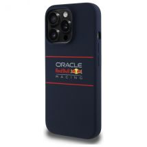 Étui Red Bull pour iPhone 14 Pro 6.1 étui rigide bleu marine Silicone Horizontal Logo MagSafe