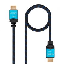 Nanocable Cable HDMI V2.0 4K@60GHz 18 Gbps A/M-A/M, negro, 10.0 m. - Nuevo