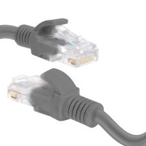 LinQ Cable Red Ethernet RJ45 Categoría 6 Conexión Rápida Fiable 1m Gris - Nuevo