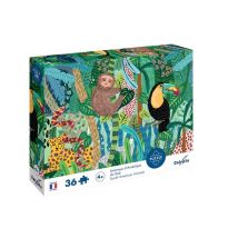 Puzzle 36 Pièces des Animaux d'Amérique du Sud - Un Voyage Éducatif