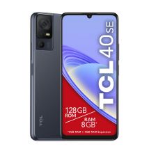 TCL 40 SE (4G) 128 Go, Gris, Débloqué