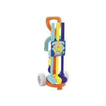 Carrito de croquet Ecoiffier Sport 3 jugadores 3 mazos 3 arcos 3 pelotas Multicolor - Nuevo