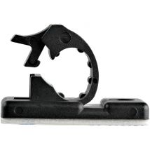 STARTECH 100 Pinces Attache Câbles Adhésives Noir
