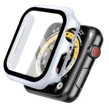 imoshion Coque rigide à couverture complète pour Apple Watch 7 / 8 / 9 - 45 mm - Argent