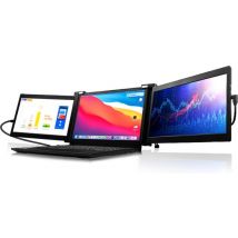 Lipa HDR-70 Triple Portable monitor Full HD - Écran supplémentaire pour ordinateur portable - Tri-écran - Moniteur triple