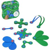 Itsy CLIXO - Blu/verde - Gioco di Costruzione Magnetica - Giocattolo Educativo e Creativo - 18 pcs - Da 4 anni - Nuovo