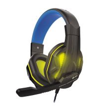 Steelplay HP47 Auriculares Alámbrico Diadema Juego Negro, Amarillo - Nuevo