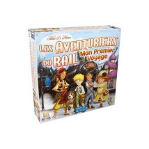 Jeu de stratégie Days of Wonder / Asmodee Les Aventuriers du Rail : Mon Premier Voyage 2-4 joueurs 6+ Boîte portrait bleu clair