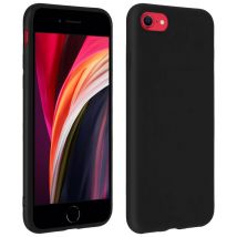 Carcasa iPhone 7 , iPhone 8 Forcell Soft Touch Silicona – Negro - Nuevo