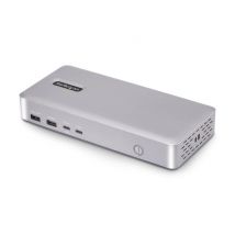 StarTech.com Station d'Accueil USB4, USB-C 40Gbps, Double Vidéo HDMI, Jusqu'à 2x 4K 60Hz 4:4:4 (RGB) ou 2x 4K 120Hz 4:2:2, Dock Multi-Moniteur, 6x USB