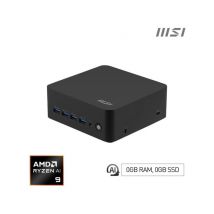 Mini PC Barebone MSI Cubi Z AI 8M-004BEU Ryzen 9 8945HS Wi?Fi 6E 0,9L Noir