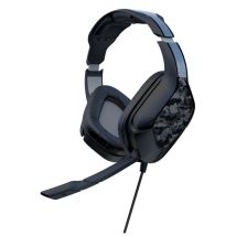 Gioteck HC2 Casque Avec fil Arceau Jouer Noir, Gris