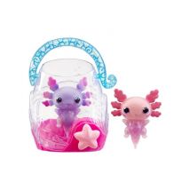 Animagic - GOLIATH - Axolotl confezione doppia - Acquario a bolle - Rosa / Viola - Da 4 anni - Nuovo