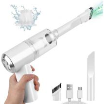 Aspirateur portable sans fil rechargeable Herzberg HG04005