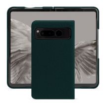 Coque cuir Google Pixel Fold - - Vert - Cuir saffiano