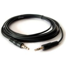 Kramer Electronics C-A35M/A35M-6 câble audio 1,8 m 3,5mm Noir