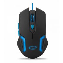 Esperanza EGM205B souris Jouer Droitier USB Type-A Optique 2400 DPI