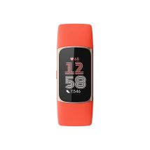 Fitbit Charge 6 AMOLED Bracelet connecté Corail, Or