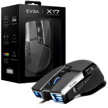 EVGA X17 ratón Juego mano derecha USB tipo A Óptico 16000 DPI - Nuevo