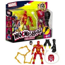 MixMashers Iron Spider Deluxe, action figure 12 cm personalizzabile da mescolare e combinare con accessori, Marvel, a partire da 4 anni - Nuovo