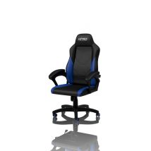 Nitro Concepts C100 Silla para videojuegos de PC Asiento acolchado Negro, Azul - Nuevo