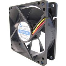 Chieftec AF-0825PWM sistema de refrigeración para ordenador Carcasa del ordenador Ventilador Negro - Nuevo