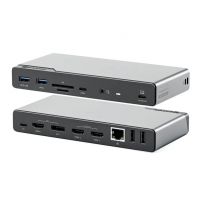 ALOGIC DV4 Alámbrico USB 3.2 Gen 1 (3.1 Gen 1) Type-C Gris - Nuevo