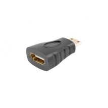 Lanberg AD-0037-BK cambiador de género para cable HDMI HDMI Mini-C Negro - Nuevo