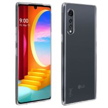 iMak Carcasa protectora para LG Velvet de Silicona Flexible Transparente - Nuevo