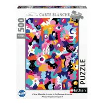 Puzzle Nathan de 500 piezas - Amour Carte Blanche para los amantes de los puzzles - Nuevo