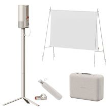 Videoproiettore Xgimi MoGo 3 Pro Beige - Full HD 1080p, DLP, Google TV, Bluetooth, Wi-Fi, Portatile, Home Cinema - Nuovo