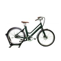Bicicleta urbana eléctrica - Courcelles - Verde- Reacondicionado - Excelente estado