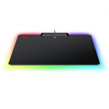 REDRAGON Epeius RGB P009 Tapis de souris de jeu Noir, Translucide