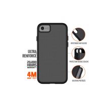 Eiger - Coque Rigide Noire Ultra-renforcée Polycarbonate *drop-test 4 Metres* pour APPLE IPHONE 7 / 8 / SE 2020 (4G) / SE 2022 (5G)