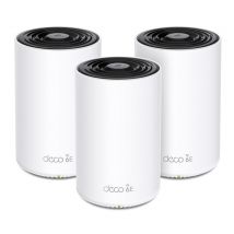 TP-Link Deco XE75 Pro (3-pack) Tribanda (2.4 GHz / 5 GHz / 6 GHz) Wi-Fi 6E (802.11ax) Blanco Interno - Nuevo