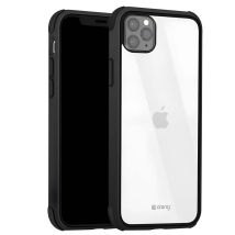 Coque pour iPhone 11 Pro Modèle Trace Clear Cover Antichoc Noir transparent