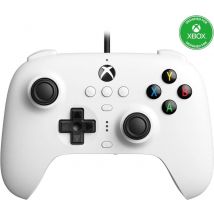 Manette 8bitdo Ultimate Wired pour Xbox et PC - Blanc