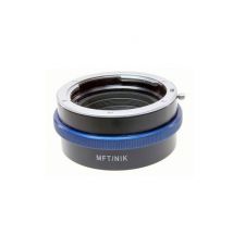NOVOFLEX Anillo adaptador de objetivo compatible con NIKON F en cuerpo Micro 4/3 con control de diafragma - MFT/NIK - Nuevo