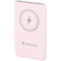 Verbatim Charge 'n' Go Lithium Polymère (LiPo) 5000 mAh Recharge sans fil Rose
