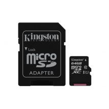 Kingston Technology Canvas Select 64 Go MicroSDXC UHS-I Classe 10