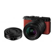 Panasonic Lumix S9 + 20-60mm F3.5-5.6 Lens + 26mm F8 Lens Cámara compacta 24,2 MP CMOS 12000 x 8000 Pixeles Rojo - Nuevo