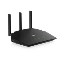 NETGEAR RAX10 - Wireless router 4-port switch - 1GbE - Wi-Fi 6 - Dual Band - Nuevo